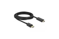 DELOCK Displayport Kabel DP -> HDMI St/St 3.00m schwarz