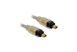 DELOCK FireWire-Kabel FW400 4Pin -> FW400 4Pin St/St 1.00