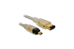 DELOCK FireWire-Kabel FW400 4Pin -> FW400 6Pin St/St...