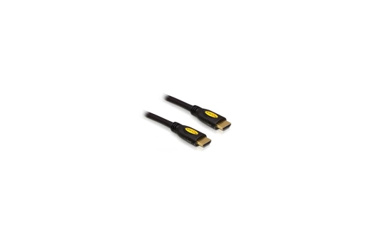 DELOCK HDMI Kabel Ethernet A -> A St/St 1.00m 4K Gold
