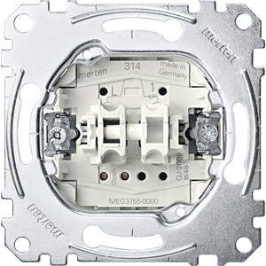 MERTEN Tastereinsatz MEG37550000 1-p. 10 A AC 250V Steckkl.