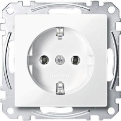 MERTEN SCHUKO-Steckdose MEG24010319 Liftklemmen...