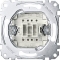 MERTEN Tastereinsatz MEG31500000 1-p. 10A AC 250V Steckklemme