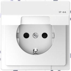 MERTEN SCHUKO-Steckdose MEG23146035 IP44 Steckklemmen...