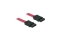 DELOCK SATA-Kabel SATA -> SATA St/St 0.30m rot