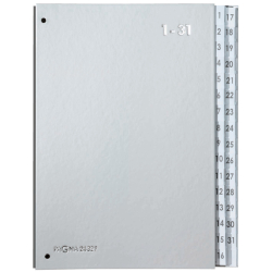 Pultordner Color-Einband - Tabe 1 - 31, 32 Fächer,...
