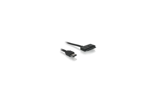 DELOCK SATA-Kabel SATA 22pin -> eSATAp St/St 0.50m