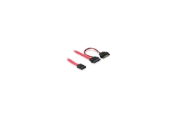 DELOCK SATA-Kabel Slim 13pin -> SATA 7pin +SATA 15pin...