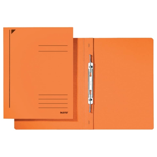 3040 Spiralhefter - A4, 250 Blatt, kfm. Heftung, Recycling-Karton, orange