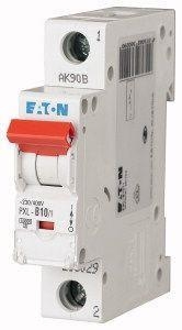 EATON ELECTRIC Leitungsschutzschalter, Automat PXL-B10/1 B10A 1polig