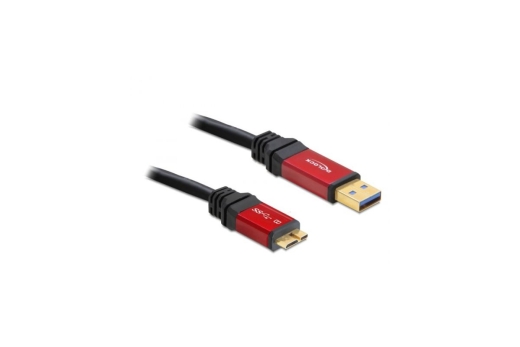 DELOCK USB3.0 Kabel A -> Micro-B St/St 3.00m Premium