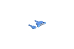 DELOCK USB3.0 Kabel Pinheader 19pin -> 2x A Bu/Bu 0.4