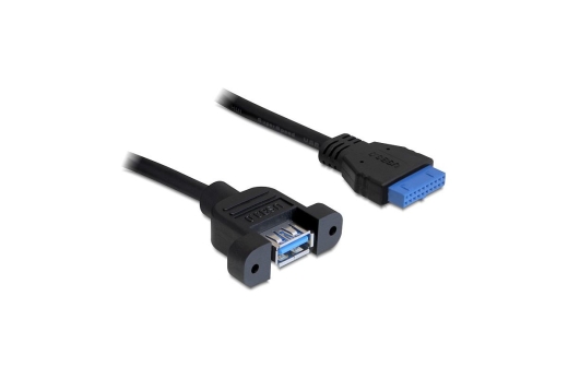 Delock Kabel USB 3.0 Pin Header Buchse > 1 x USB 3.0-A Bu
