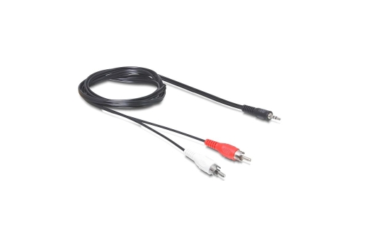 DELOCK Klinkekabel 3,5mm -> 2x Cinch St/St 1.50m