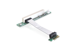 DELOCK Riser Card PCIe x1 -> PCI 32bit 5v flexibles Kabel