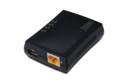 DIGITUS USB-Netzwerkserver 1-Port +Printserver,...