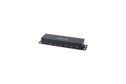 Logilink USB-HUB 7-Port metall LED-Anzeige m. Netzteil