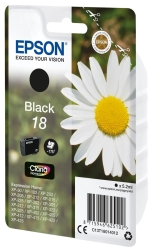 Patrone Epson 18 black T1801