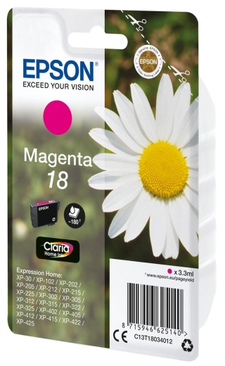 Patrone Epson 18 magenta T1803