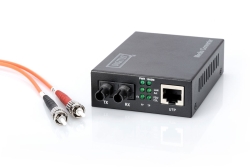 DIGITUS Medienkonverter Gigabit Multimode RJ45/ST