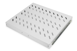 DIGITUS Fachboden 1HE 30x483x385mm bis 25kg grau ausziehbar