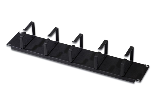 DIGITUS Rangierpanel 2HE 5x Ringe 85x60mm schwarz