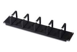 DIGITUS Rangierpanel 2HE 5x Ringe 85x60mm schwarz