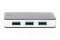 DIGITUS USB-Hub 4-Port 3.0->4xA3.0 m.Netzteil schwarz