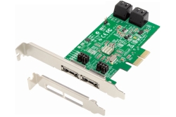 Dawicontrol DC-624e PCIe RAID 4-Kanal SATA6G Blister