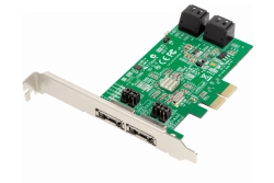 Dawicontrol DC-624e PCIe RAID 4-Kanal SATA6G Blister