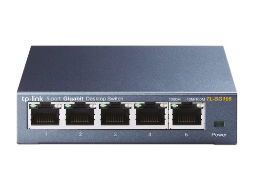 TP-Link Switch 5x GE TL-SG105 Metall Gehäuse