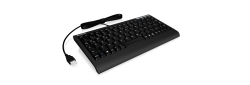KeySonic Mini-TAS SoftSkin, PS/2-USB-Combo,BK, ACK-595C+(US)