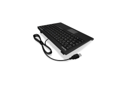 KeySonic Mini-TAS SoftSkin, PS/2-USB-Combo,BK, ACK-595C+(US)
