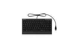 KeySonic Mini-TAS SoftSkin, PS/2-USB-Combo,BK, ACK-595C+(US)