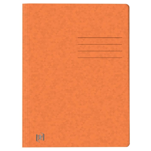 Schnellhefter TOP FILE+ - A4, Karton 390g/qm, kfm. und Amtsheftung, orange