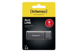 Intenso USB-Stick 8GB 2.0 ALU Line anthrazit