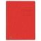 Schnellhefter TOP FILE+ - A4, Karton 390g/qm, kfm. und Amtsheftung, rot