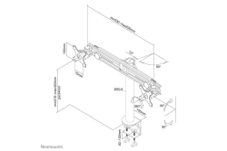 Neomounts TIS 19-30 2TFT 2Gelenke schw. Max.16