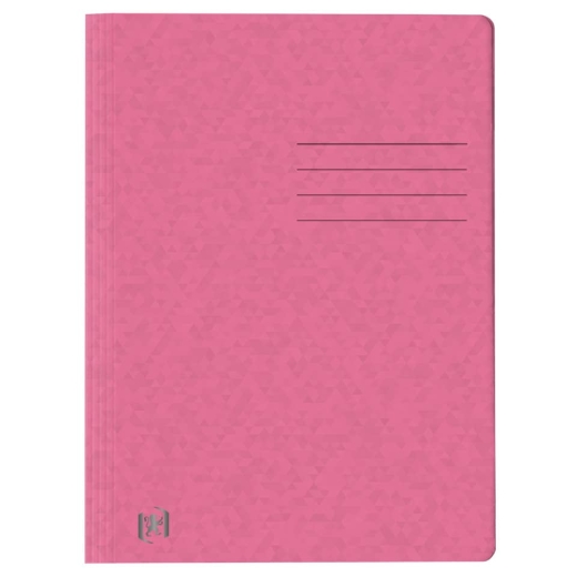 Schnellhefter TOP FILE+ - A4, Karton 390g/qm, kfm. und Amtsheftung, rosa