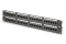 DIGITUS Patchpanel 2HE 48-Port Cat6 ungeschirmt schwarz
