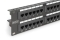 DIGITUS Patchpanel 2HE 48-Port Cat6 ungeschirmt schwarz