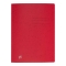 Schnellhefter TOP FILE+ - A4, Karton 390g/qm, kfm. und Amtsheftung, dunkelrot