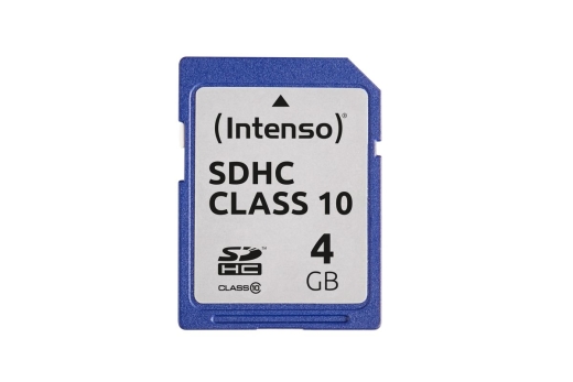 Intenso SD Card 4GB Class10