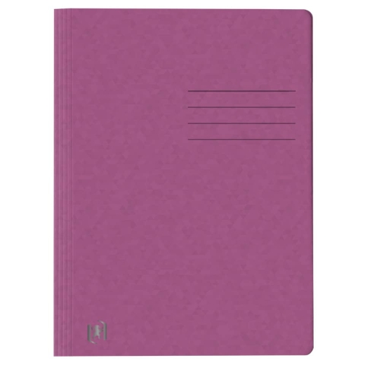 Schnellhefter TOP FILE+ - A4, Karton 390g/qm, kfm. und Amtsheftung, violett