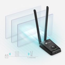 TP-Link WL-USB TL-WN8200ND (300MBit)High Power