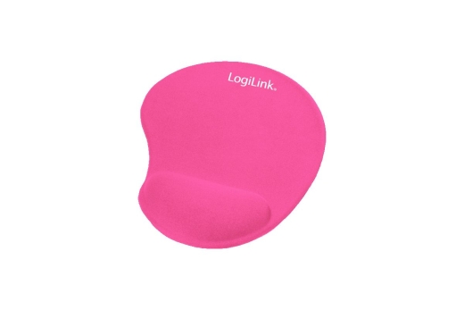 Logilink Mauspad Silcon Wrist pink