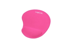 Logilink Mauspad Silcon Wrist pink