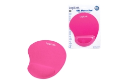 Logilink Mauspad Silcon Wrist pink