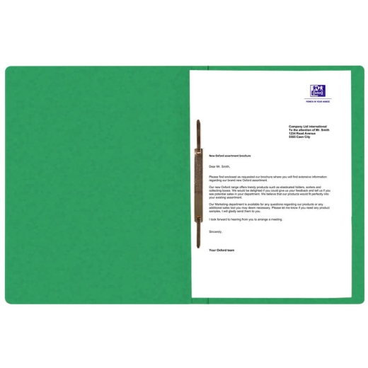 Schnellhefter TOP FILE+ - A4, Karton 390g/qm, kfm. und Amtsheftung, sortiert