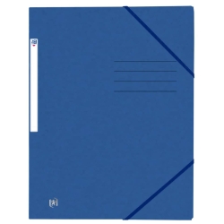 Eckspannmappe TOP FILE+ - A4, 390 g/qm, Karton, Gummizug,...